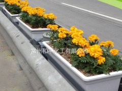 道路护栏专用玻璃钢花盆